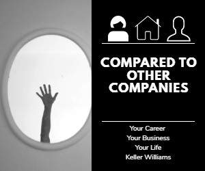 KW compared to other real estate companies commission split